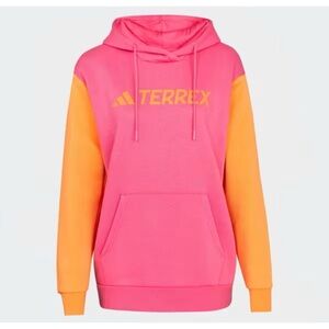 Adidas Terrex Colorblock Hoodie Pink